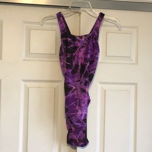 Womens One Piece Speedo Swimsuit sz 10/12